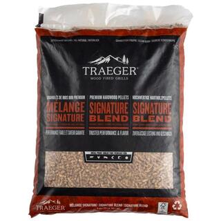 Traeger Signature Blend Pellets 9 kg bag Fantastisk r&#248;ykaroma