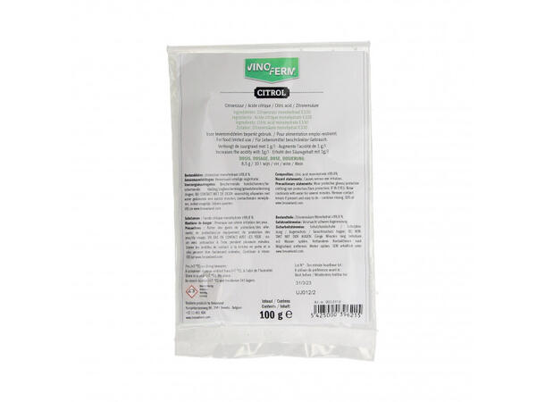 Citrol - sitron syre 100g