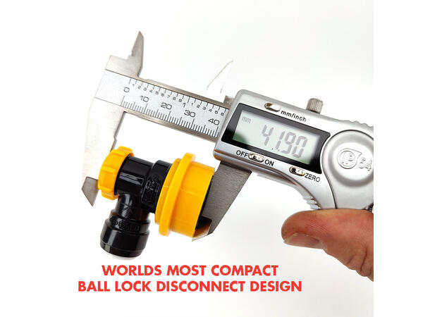 Duotight 8mm Ball Lock for øl