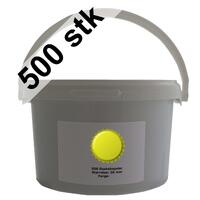 Flaskekapsler Gul 500 stk 26 mm - 500 stk