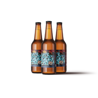 Old School IPA Etikett 60 stk Passer til bokser og flasker, 110x80 mm