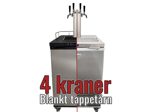 Series X Kegerator - pakke med 4 kraner