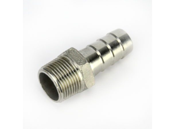 Slangenippel 20mm x 3/4 inch BSP