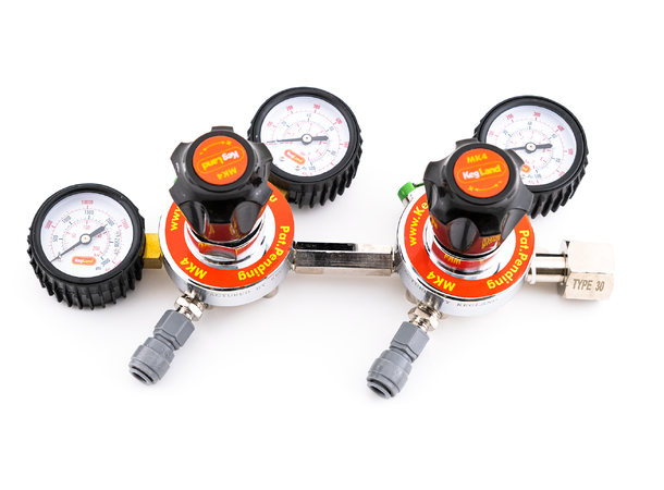 Dual Pressure CO2 regulator MK4