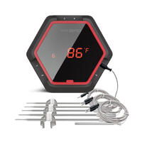 Inkbird BBQ-termometer med 6 prober med bluetooth overføring til app