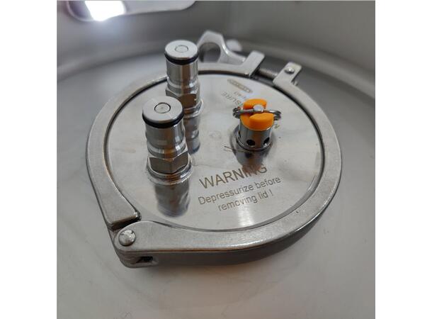 Overtrykksventil Orange (1,5bar / 17psi)