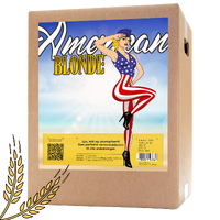 American Blonde allgrain ølsett Blonde ale med Citra & Cascade