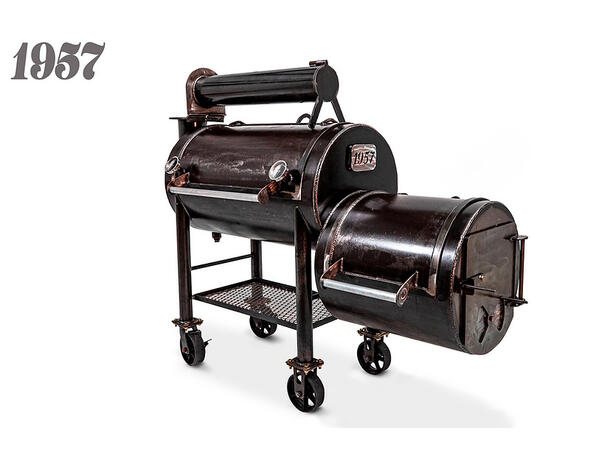 Workhorse Pits 1957 Smoker, Raw
