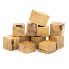 100g Acacia Wood Cubes Akasieterninger av h&#248;y kvalitet!
