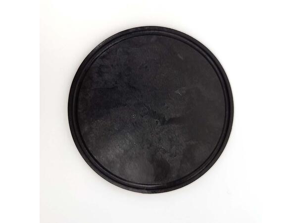 3" Tri-Clover End Cap Black POK