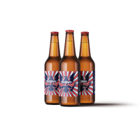 American Pale Ale Etikett 60 stk Passer til boks og flaske, 110 x 80 mm
