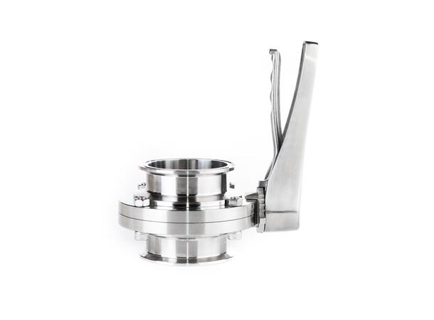 Butterfly-ventil, TC 3" - Tri-Clamp Brewtools