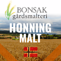 Honning Malt 1 kg Hel 25-35 EBC - Bonsak G&#229;rdsmalteri