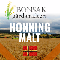 Honning Malt 1 kg Hel 25-35 EBC - Bonsak Gårdsmalteri