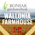 Wallonia Farmhouse Malt 1 kg Hel 3 EBC - Bonsak G&#229;rdsmalteri