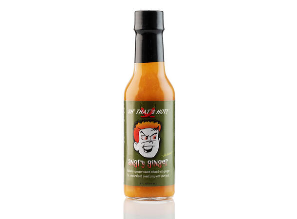 Angry GingerHabanero Pepper Sauce