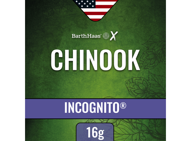 Chinook Incognito 16g, 48,9% alfasyre
