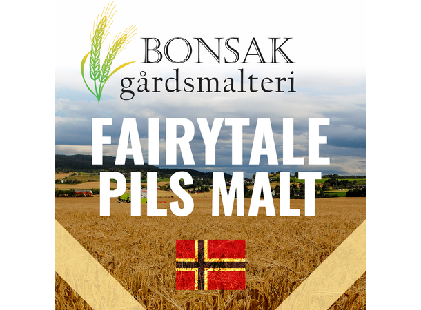 Fairytale Pilsner Malt 4 EBC - Bonsak Gårdsmalteri