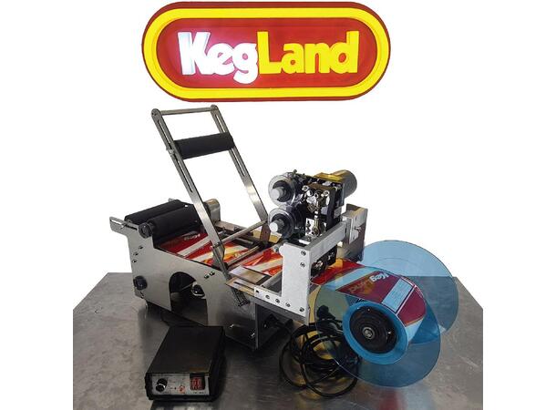 Label Applicator Machine w printer