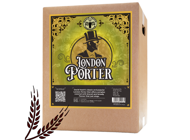 London Porter allgrain ølsett - oppskrift fra David Heath