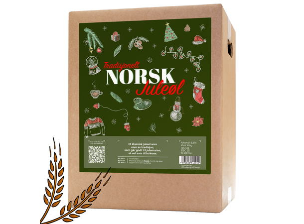 Tradisjonelt Norsk Juleøl allgrain ølsett