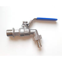 GF sparge water heater1/2 ball valve tap Reservedel til GF Vannvarmer 40L