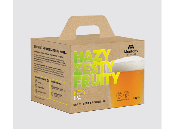 Hazy IPA ekstraktsett  - Muntons Flagship