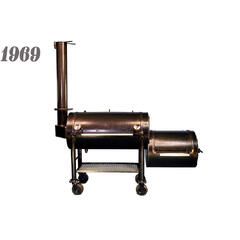 Workhorse Pits 1969 Smoker, Raw Kompakt og kraftig offset BBQ-smoker