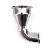 3" to 1.5" Reducing Elbow Rustfritt stål