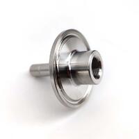 Carbonation Stone Adapter 2" tri-clamp Med 1/4" NPT og 9,5mm duotight