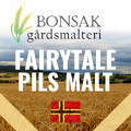 Fairytale Pilsner Malt 25 kg Knust 4 EBC - Bonsak Gårdsmalteri