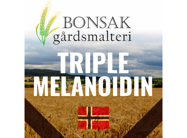 Triple Melanoidin Malt 180-200 EBC - Bonsak Gårdsmalteri