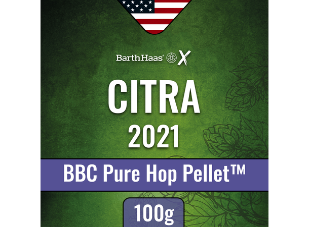 Citra BBC 2021 100g, 12,3% alfasyre