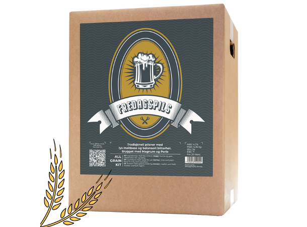 Fredagspils allgrain ølsett