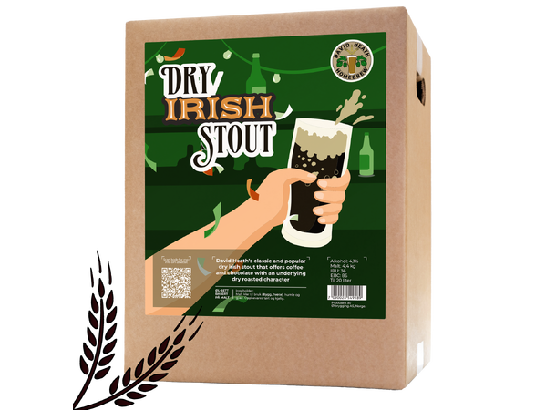 Dry Irish Stout allgrain ølsett - oppskrift fra David Heath