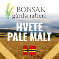 Hvete Pale Malt 1 kg Knust 5-8 EBC - Bonsak G&#229;rdsmalteri