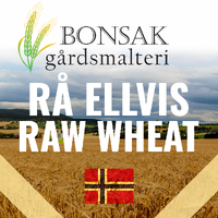 Rå Ellvis Malt 1 kg Hel 4 EBC - Bonsak Gårdsmalteri