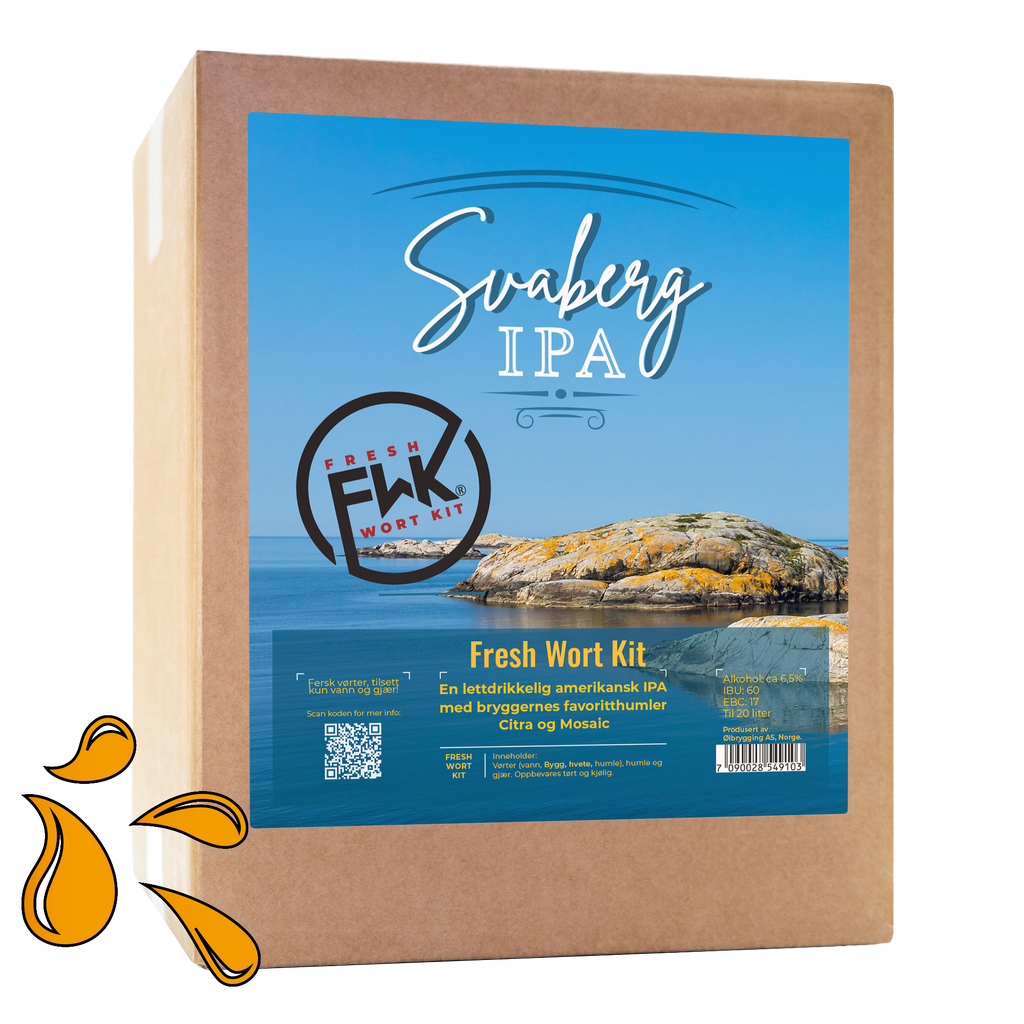 Svaberg IPA Fresh Wort Kit Ølbrygging AS