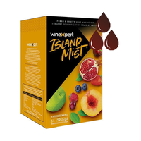 Raspberry Peach Sangria Island Mist for 23 liter fruktvin