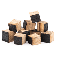 100g Bourbon Oak Wood Cubes Fra brukte Jack Daniels fat