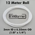 12 m EVABarrier 3mm ID x 6.35mm OD for øl og CO2. 1/8" ID x 1/4" OD