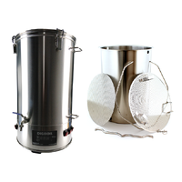 Digiboil 65 inkludert Mash Upgrade Kit 65 liters bryggeapparat med silkar