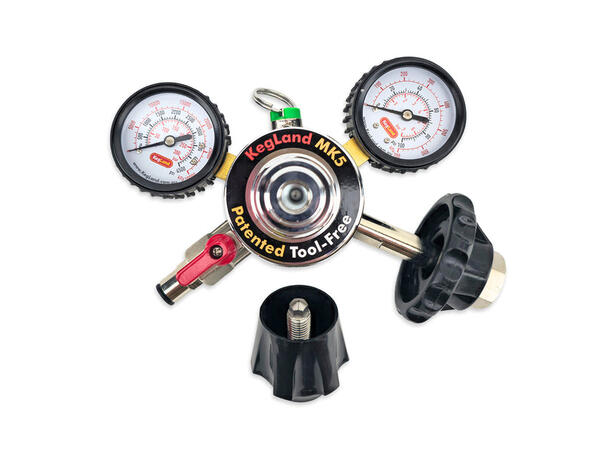 MK5 CO2-regulator – Verktøyfri