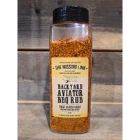 Missing Link Backyard Aviator Rub 700g for saftige biffer og grillet rødt kjøtt