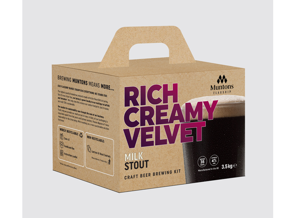 Rich Creamy Velvet Milk Stout