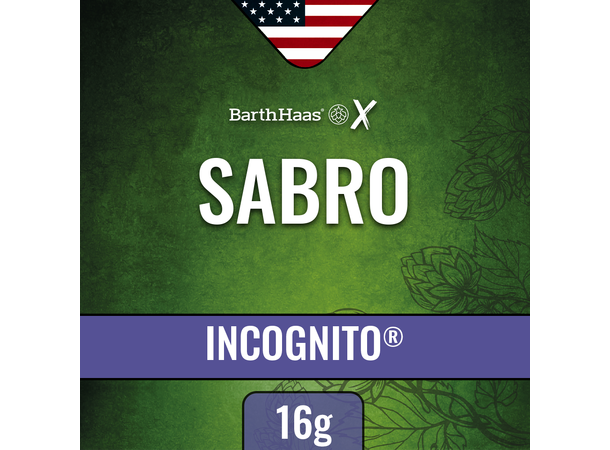 Sabro Incognito 16g, 46,1% alfasyre