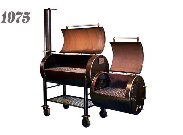 Workhorse Pits 1975 Smoker, Raw - Massiv smoker