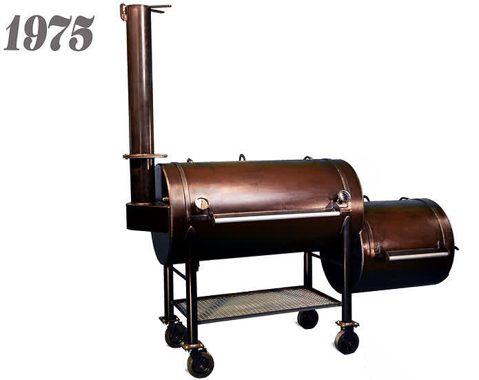 Workhorse Pits 1975 Smoker, Raw Massiv smoker Ølbrygging AS