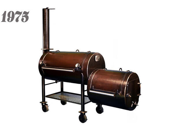 Workhorse Pits 1975 Smoker, Raw - Massiv smoker