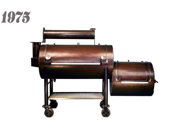 Workhorse Pits 1975 Smoker, Raw - Massiv smoker